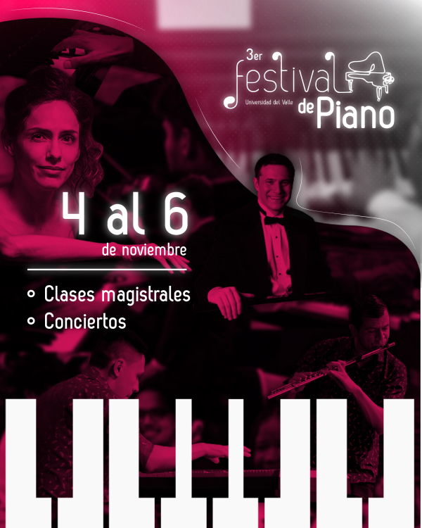 El Festival de Piano 2025 celebra la diversidad sonora desde la Escuela de Música