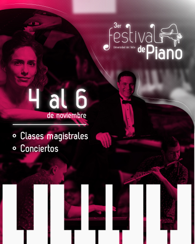 El Festival de Piano 2025 celebra la diversidad sonora desde la Escuela de Música