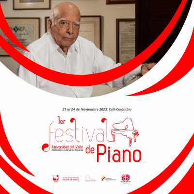 Participa del I Festival de Piano, homenaje a Luis Carlos Figueroa