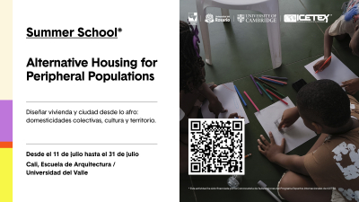 Abiertas la convocatoria para el Summer School 2026: "Alternative Housing for Peripheral Populations"