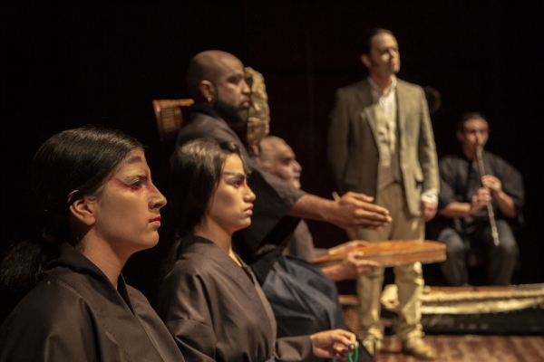 "Auto de los despatriados" en el cierre de la programación de Voces para transformar a Colombia, del Museo de la Memoria, en Cali.