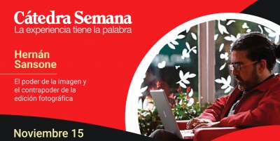 “El poder de la imagen y el contrapoder de la edición fotográfica” con Hernán Sansone