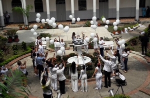 Univalle en la conmemoración del 10° aniversario del fallecimiento de los diputados del Valle del Cauca.