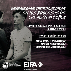 Abierta convocatoria para la escuela “Estrategias provocadoras en los procesos de creación artística”