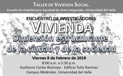 Seminario sobre vivienda y ciudad en Cali