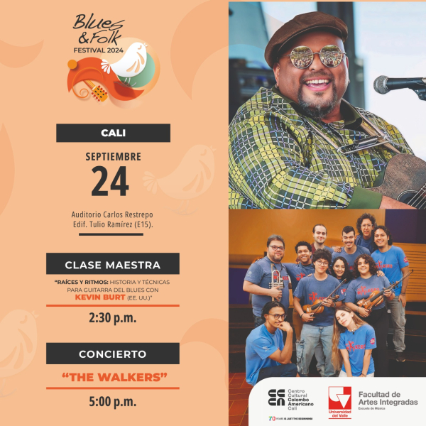 ¡Univalle le abre las puertas al Blues &amp; Folk Festival 2024!