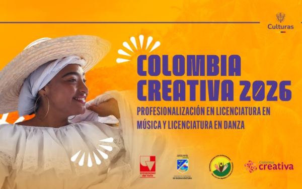 66 artistas del Pacífico Sur inician su profesionalización con Colombia Creativa 2026 en la Universidad del Valle