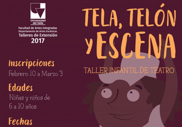 Regresan los Talleres de Teatro para niños y jóvenes en Univalle