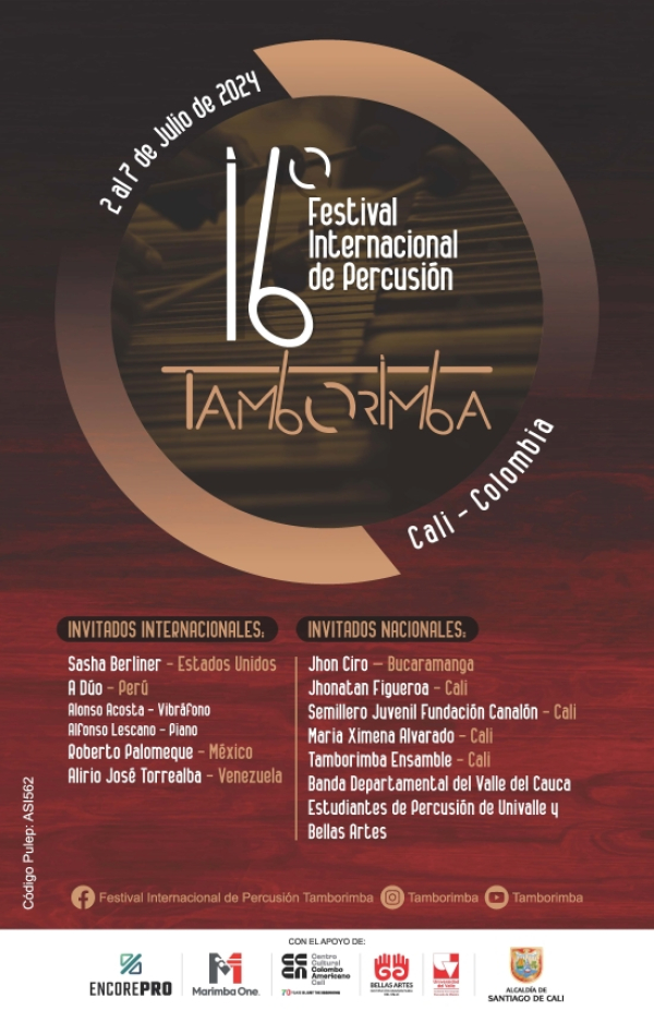 XVI Festival Internacional de Percusión TAMBORIMBA
