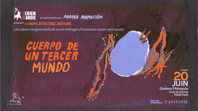 Cortometraje Habitografías, proyectado en Francia en el festival "Cuerpo del tercer mundo"